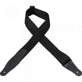 Levy's Leathers MSSR80-BLK - Correa para guitarra eléctrica, color negro