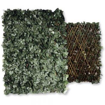 Saturnia 8094150 - Seto artificial con celosia extensible hojas 1x2 m