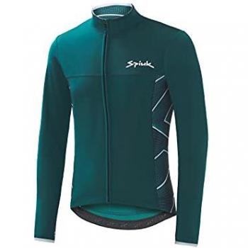 Chaqueta cortavientos Spiuk Boreas para ciclismo hombre, color verde claro, talla L