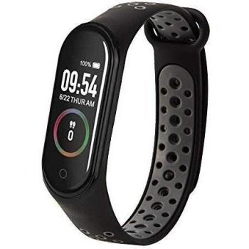 Pulsera de Actividad ABYX Fit Lime Negro - Seguimiento de Actividad, Frecuencia Cardíaca, Notificaciones, IP67