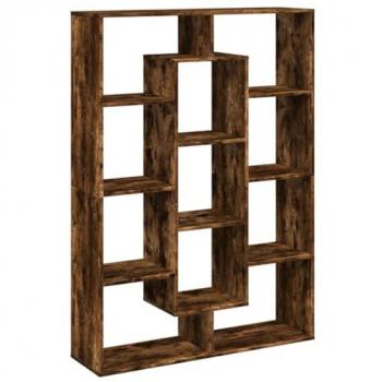 Librería de Madera Multicapa Roble Ahumado 102x29x143 cm