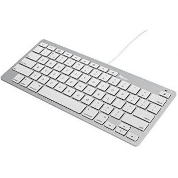 Trust - Teclado multimedia ultrafino para iPhone y iPad