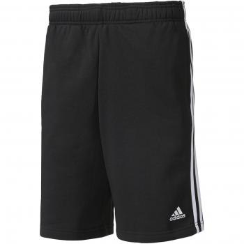 adidas ESS 3S Ft Pantalón Corto, Negro