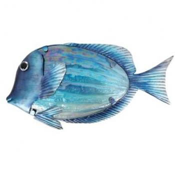 Adorno de Pared Pez Azul - 20x4x37 cm, Signes Grimalt By Sigris