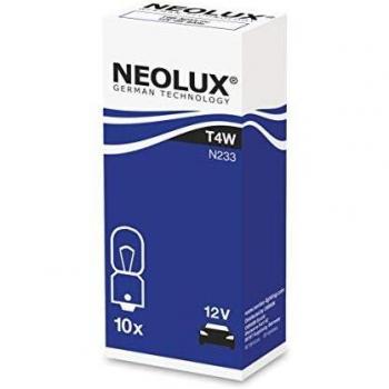 Bombilla NEOLUX T4W 12V, 4W BA9S (Paquete de 10)