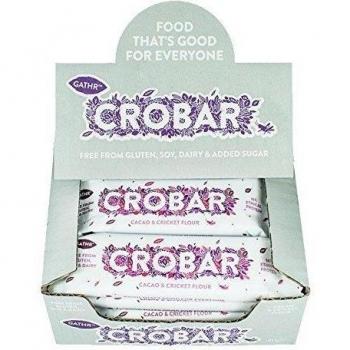 12 x Crobar 40 g Peanut & Cricket Flour