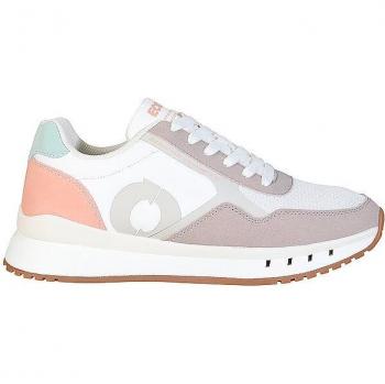 Zapatillas Deportivas Ecoalf Sicilia Beige para Mujer - Sostenibles, con Cierre de Cordones y Refuerzo en Talón, Talla 36