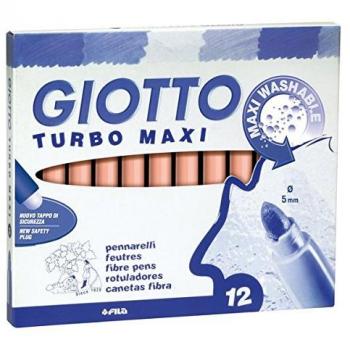 ROTUL.GIOTTO TURBO MAXI ROSA CARNE - Pack de 12 unidades