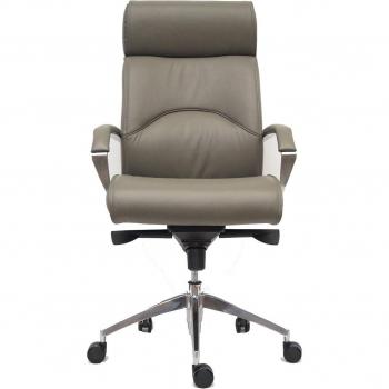 Silla de escritorio de piel King con diseño ergonómico y elegante