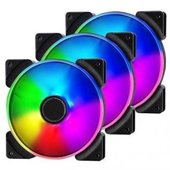 Fractal Design Prisma AL12PWM 12cm ARGB Case Fans x3 7 Blades Long Life Sleeve Bearing 5002000 RPM Tech Image