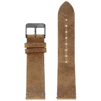 Correa de Piel Italiana para Reloj Watx & Colors Modelo WXCO1733 - Color Marrón Claro, 44mm