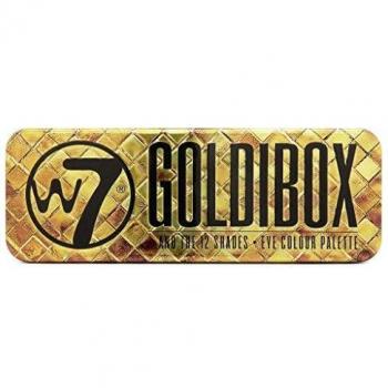 W7 goldibox paleta sombra de ojos, 15,6 g, juego de 12