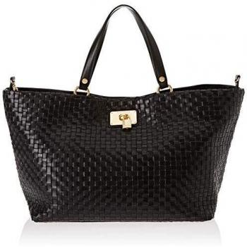 Guess - Lola, Shoppers y bolsos de hombro Mujer, Negro