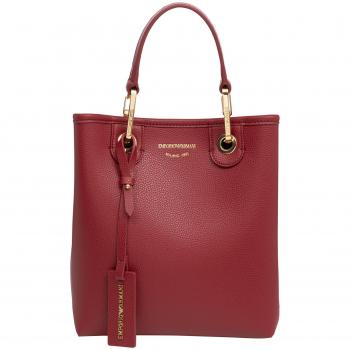 Emporio Armani Red Female Shopper Bag Size: ONE SIZE