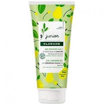 Klorane Junior 2in1 Shower Gel Body and Hair 200 ml - Pear