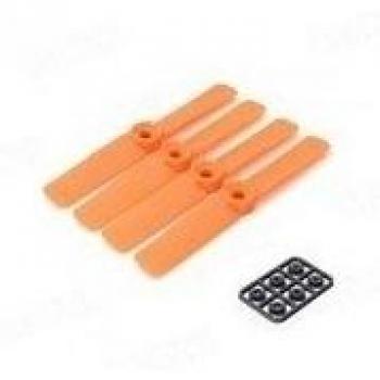 PACK 4 HELICES DIATONE DRON TYRANT 4025R NARANJA CON ADAPTADORES