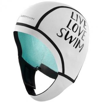 Gorro Neopreno Trilaminate Warmth 2.5 mm Buddyswim para Natación en Aguas Abiertas, Aislante del Frío, Cierre de Velcro, Ideal para Buceo, Submar