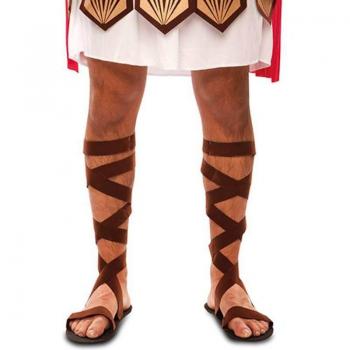 Eurocarnavales Sandalias Romanas Marrones de 29 cm