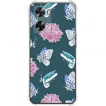 Funda Antigolpes de Silicona para Oneplus Nord N20 SE con Diseño de Flores 10