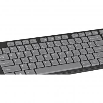 Natec Discus 2 - Teclado USB Slim para Oficina con Diseño Elegante de 108 Teclas