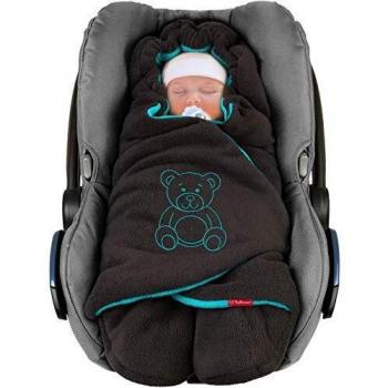 ByBoom Baby Manta arrullo de invierno para bebé, es ideal para sillas de coche