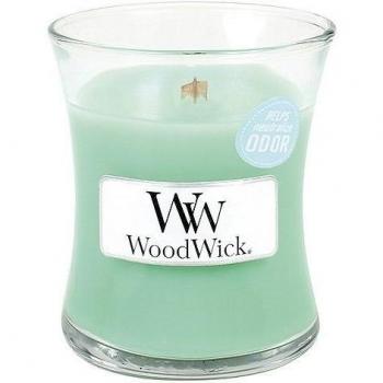 WoodWick 98098 - lluvia limpia Vela aromática en tarro pequeña color Azul