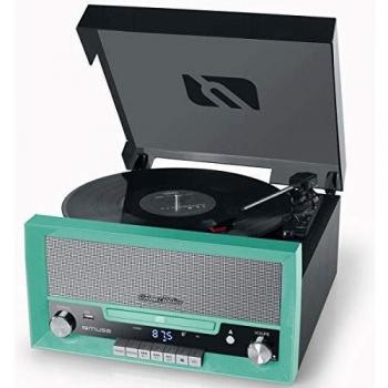 MUSE LECTOR DE VINILO MT110 GR CD BT RADIO ENCODER ALTAVOCES