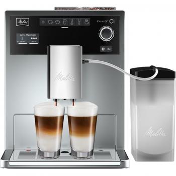 Cafetera superautomática Melitta Latte Select con molinillo integrado, 15 bares de presión y capacidad de 1.8 litros