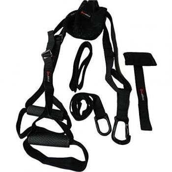 TRX P3 - Entrenador de suspensión, modelo profesional, para entrenamiento de todo el cuerpo, color negro