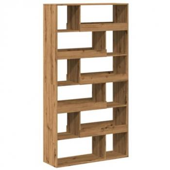 Estantería de madera de ingeniería roble artisian 100x33x187,5 cm