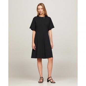 Vestido Tommy Hilfiger de manga corta y cuello redondo para mujer