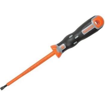 Bahco 033.055.125 - Destornillador Tekno Plus Aislado Punta Recta 1X5,5X125