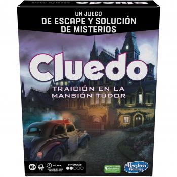 Hasbro Gaming Cluedo Escape Traición en la Mansión Tudor Juego de Mesa F5699