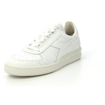 Diadora Men's B.Elite H Italia Sport Sneakers, White/White, Size UK 8