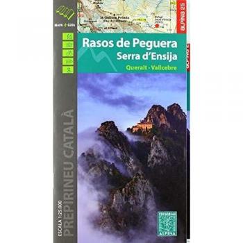 Rasos de Peguera - Serra d’Ensija 1: 25.000