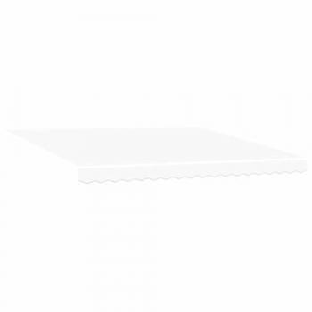 Toldo Retráctil Manual con LED Blanco 400x300 cm