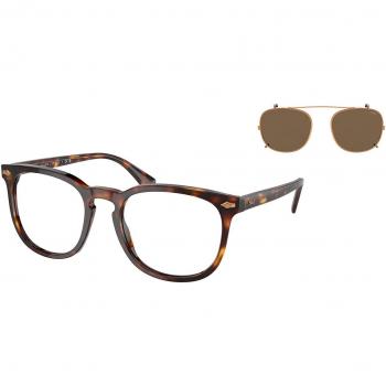 Polo Ralph Lauren PH4214 Men's Eyeglasses with Clip-On 613773, Size 54, Blue Light Block Available