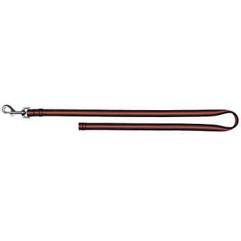 TRIXIE Correa Entrenamiento Fusion, S-L, 1.00 m/17 mm, Negro-Naranja, Perro