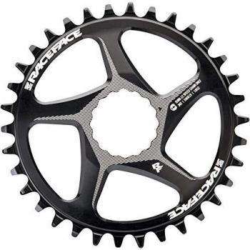Race Face Direct Mount Shimano 12v-34t-negro bandejas para Adulto, Unisex, Negro, 34