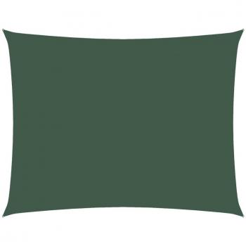 Toldo Rectangular Oxford Verde Oscuro 2,5x3,5 m