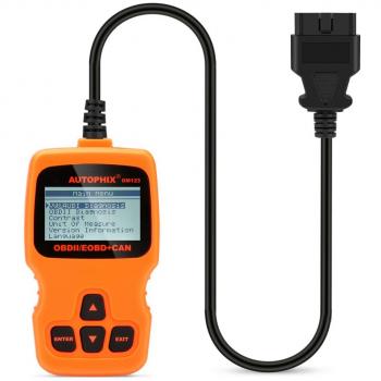 OBD2 Diagnósticos VEAMA Coche Diagnóstico Herramienta Escáner Lector de Código OM123 Lea y Aclare el Código Avería Herramienta Ligera Exploración Luz del Motor para Todos los Vehículos Después de 1996