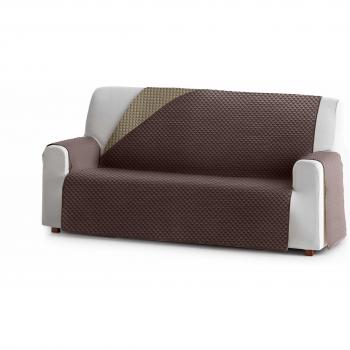 Eysa Oslo Funda, Poliéster, C/7 Marron-Vison, 2 plazas 115cm. Válido para sofá Desde 120 a 170cm