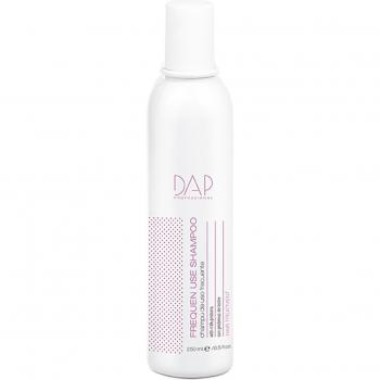 DAP PROFESIONAL Champú uso frecuente 250ml - Champú para uso frecuente, formulado para limpiar suavemente el cabello, ideal para todo tipo de cabellos, con ingredientes hidratantes que ayudan a mantener la humedad y brillo del cabello