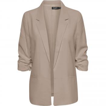 Soaked in Luxury Women's Beige Blazer Shirley, Size XL