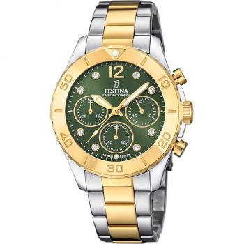 Reloj Festina Boyfriend F20604/2 Mujer Acero Inoxidable Multicolor