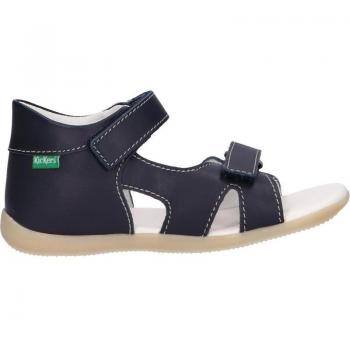 Sandalias KICKERS BINSIA-2 para Niña y Niño, Azul Marino (Marine Fonce 103), Talla 18 EU