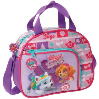 Paw Patrol Patrulla Canina Team Work Neceser Adaptable con Bandolera Rosa 23x19x10 cms Poliéster