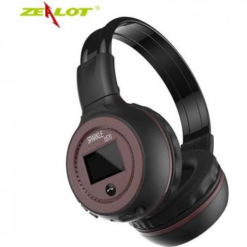 Auriculares Inalámbricos ZEALOT B570 con Bluetooth, Estéreo HIFI, Plegables, Pantalla LCD, Radio FM y Ranura para Micro-SD