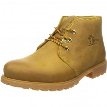Panama Jack Vintage Lace-Up Boots for Men - Light Brown, Size 42