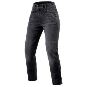 REV'IT! Vaqueros de Moto Mujer Victoria 2 SF Gris Medio Desgastado